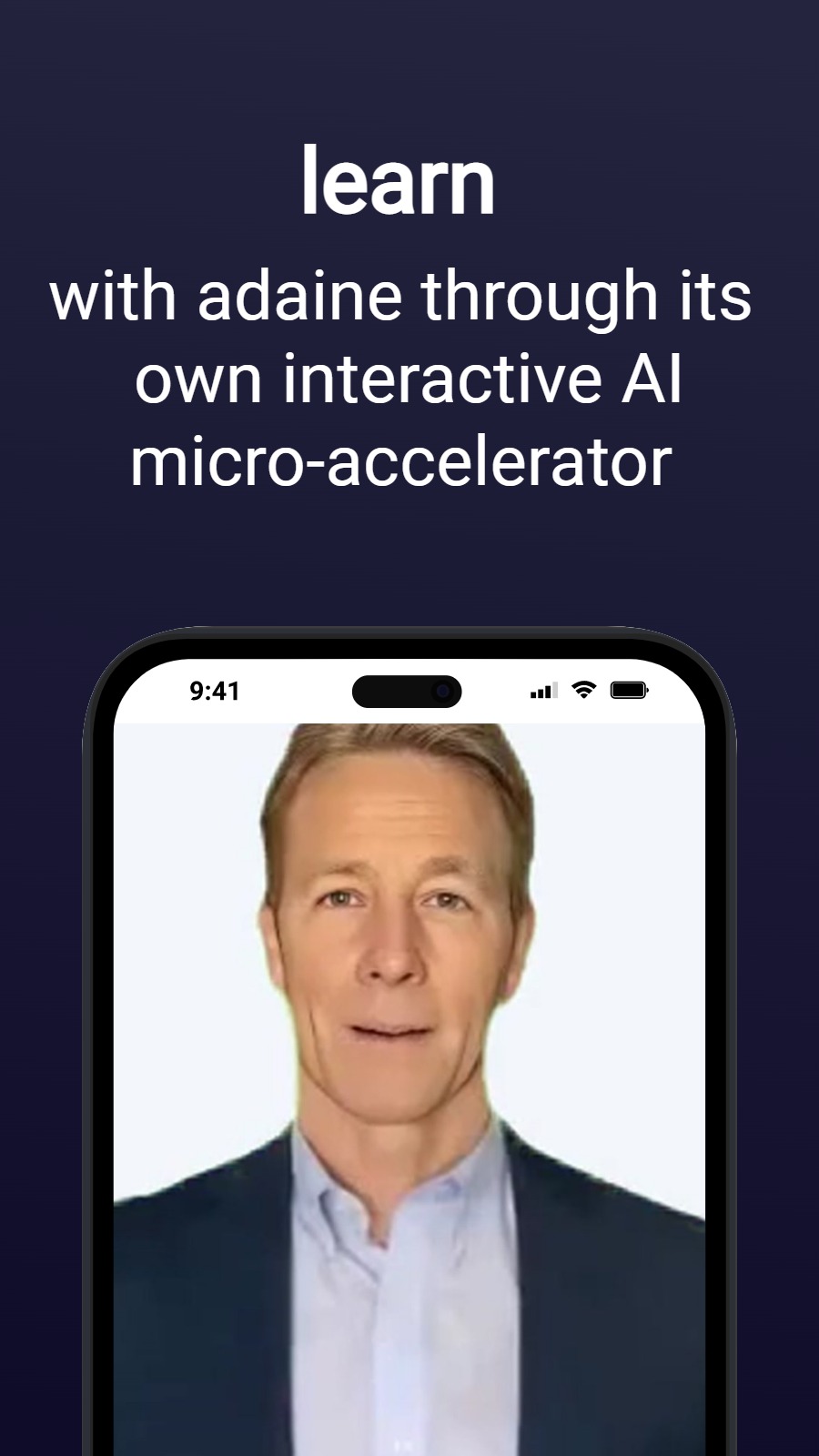 learn - with adaine through its own interactive AI micro-accelerator