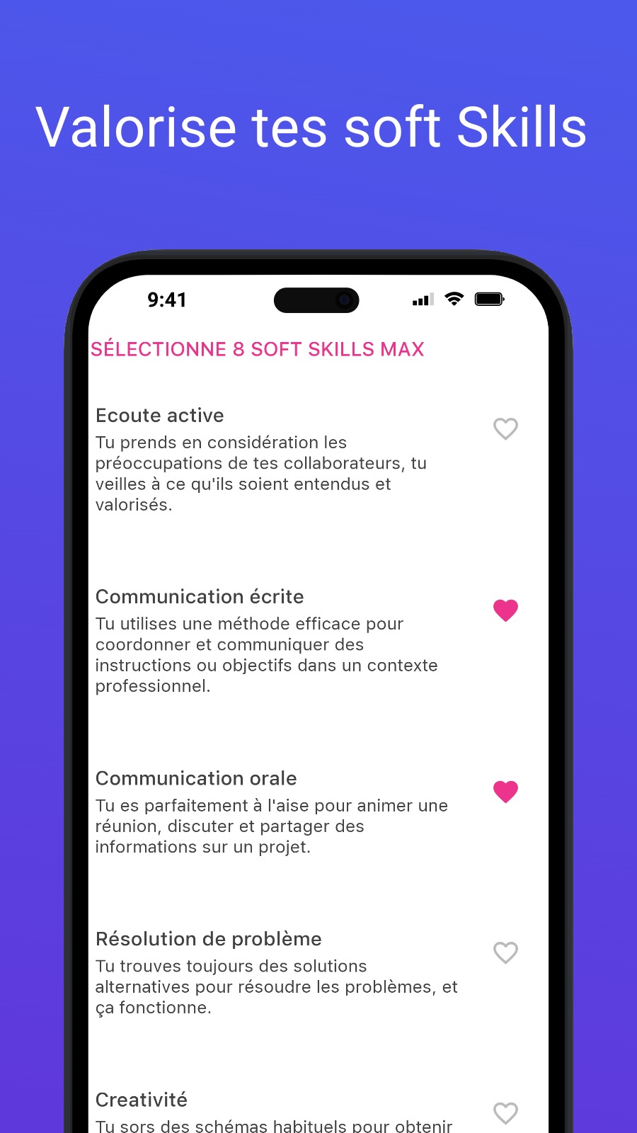 Valorise tes soft Skills