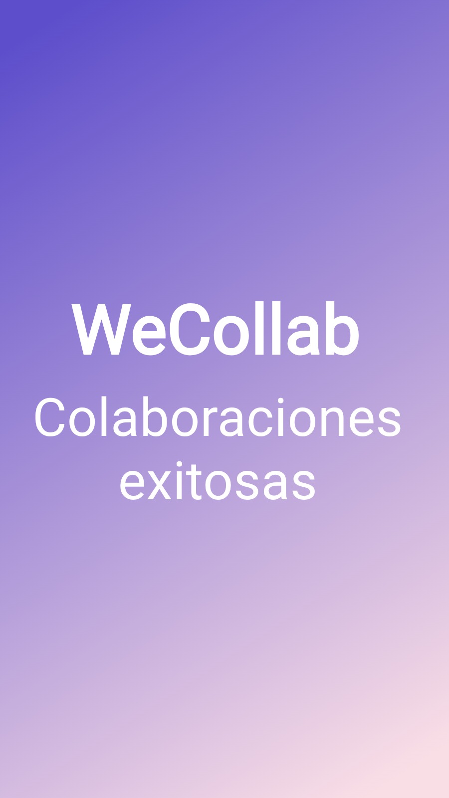 WeCollab - Colaboraciones exitosas