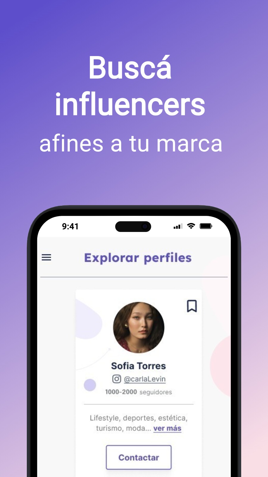 Buscá influencers - afines a tu marca