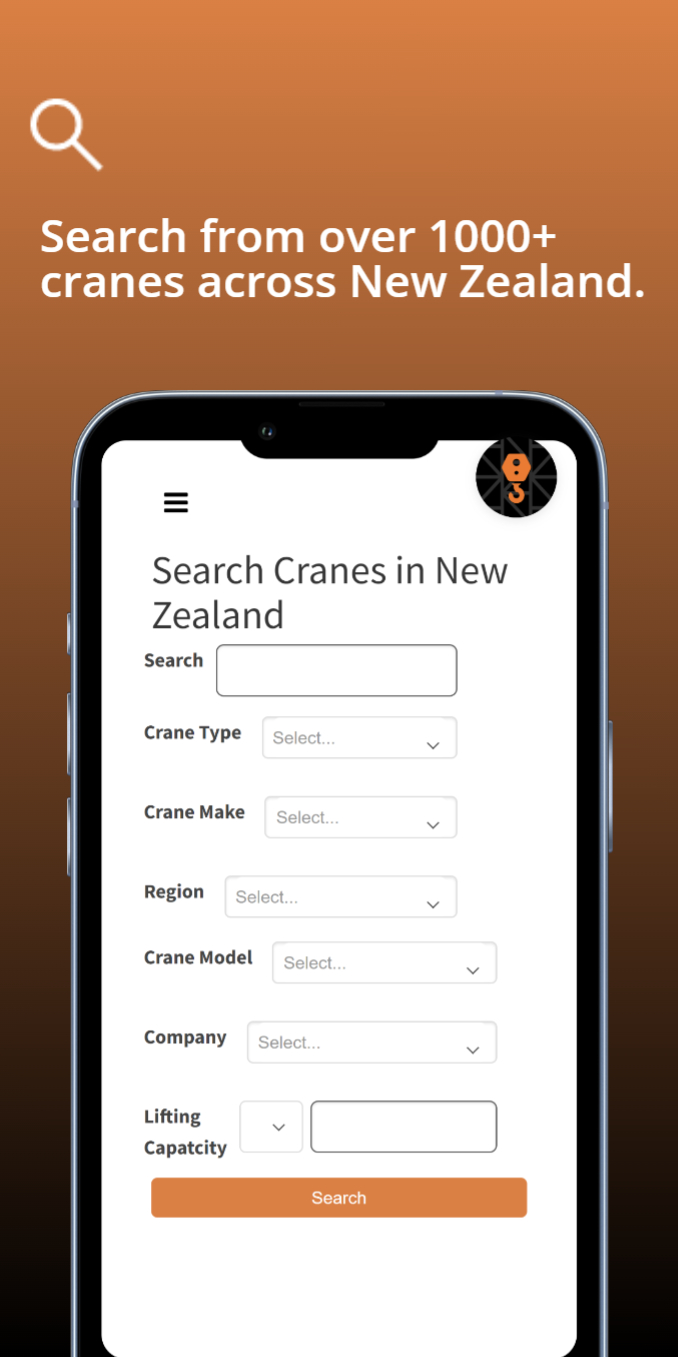 Search over 1000+ cranes all over New Zealand