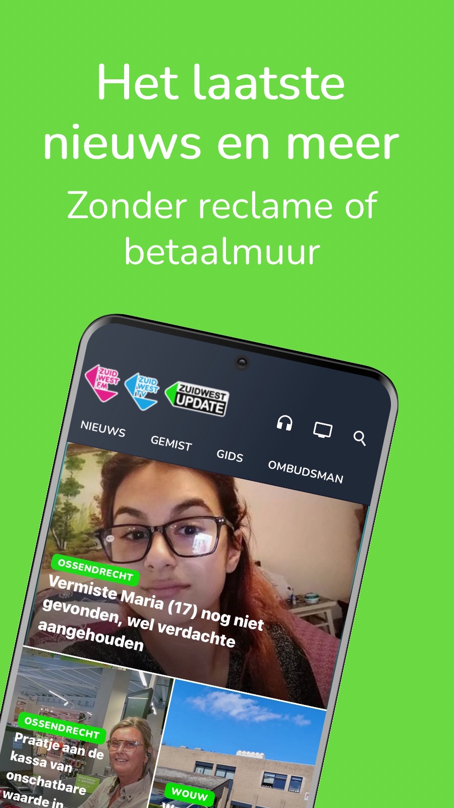 Het laatste nieuws en meer - Zonder reclame of betaalmuur