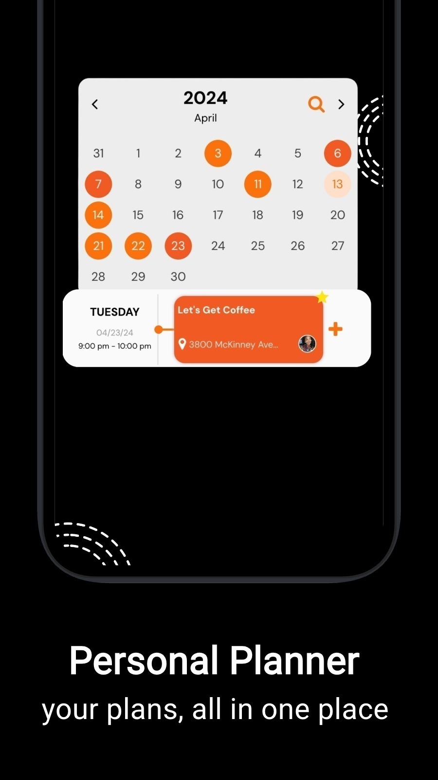 Personal Planner - your plans, all in one place