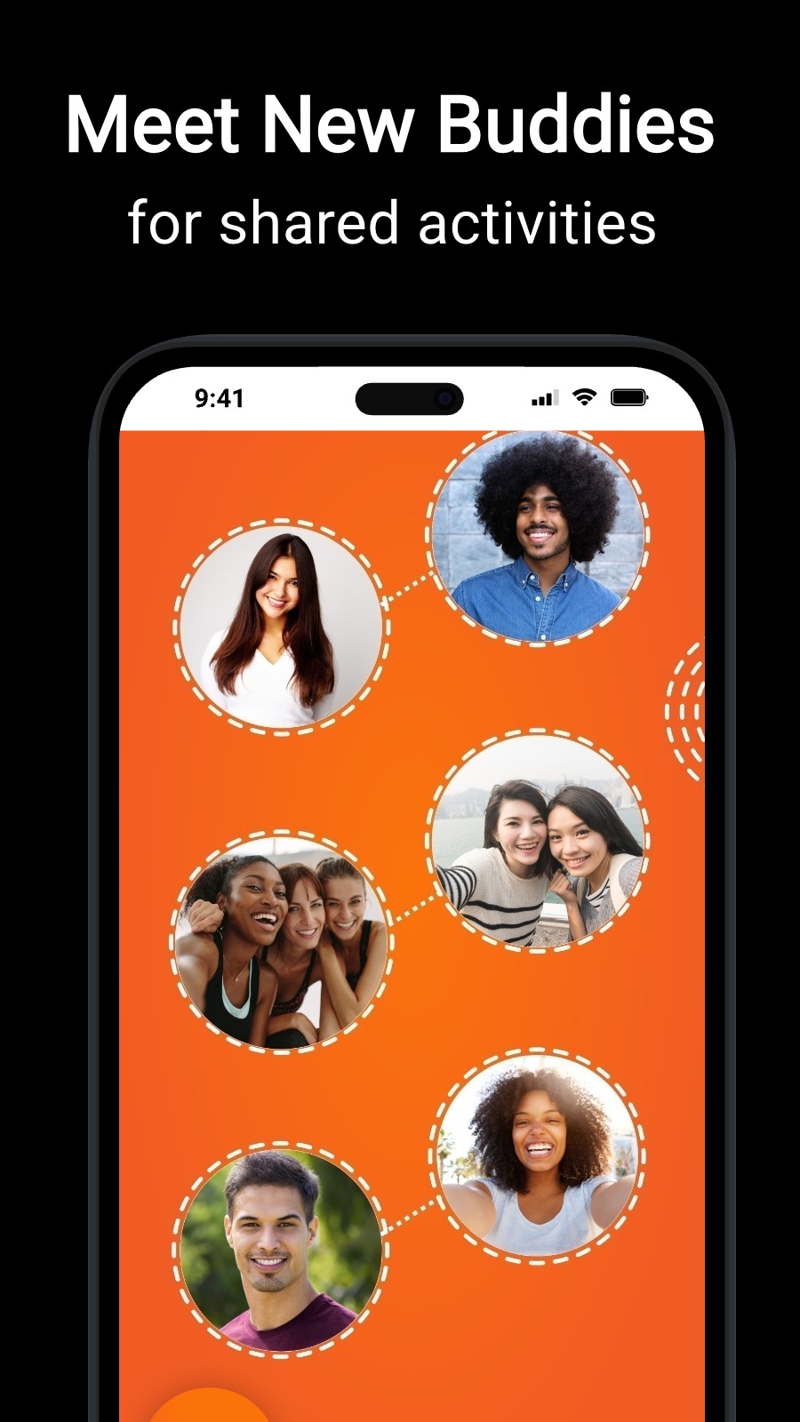 Meet New Buddies - for shared activities