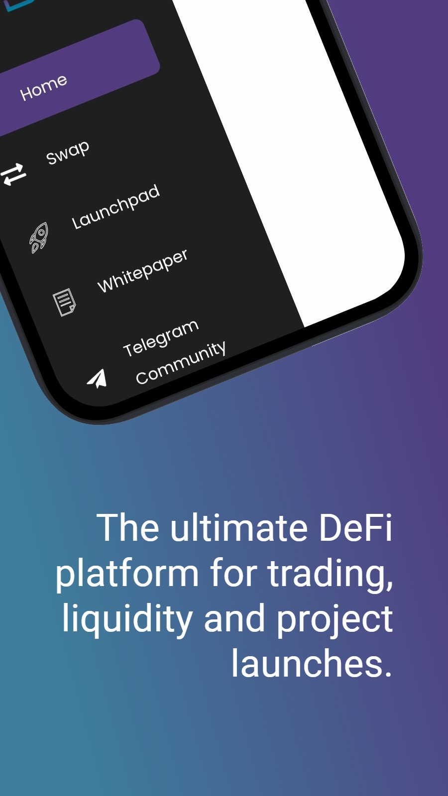 The ultimate DeFi platform for trading, liquidity and project launches.