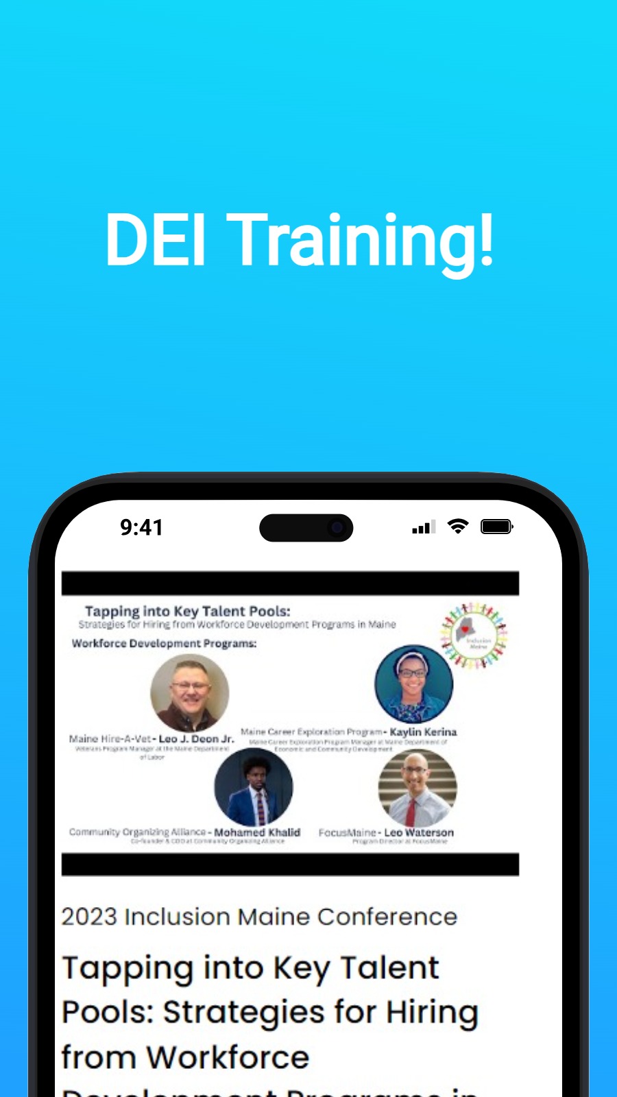 DEI Training!