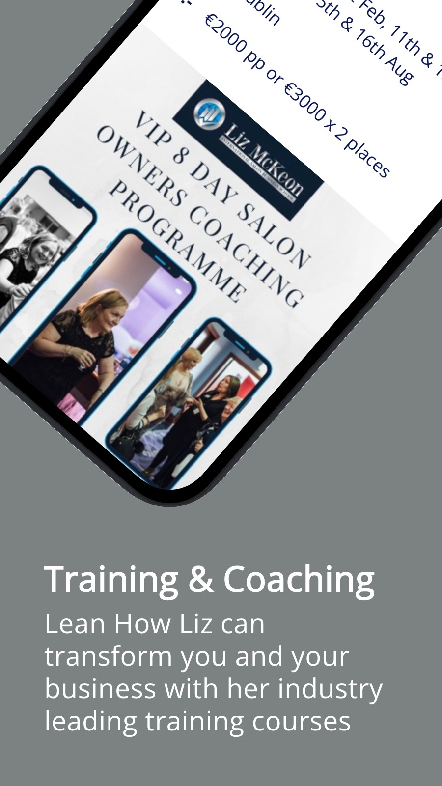 Training & Coaching - Lean How Liz can transform you and your business with her industry leading training courses