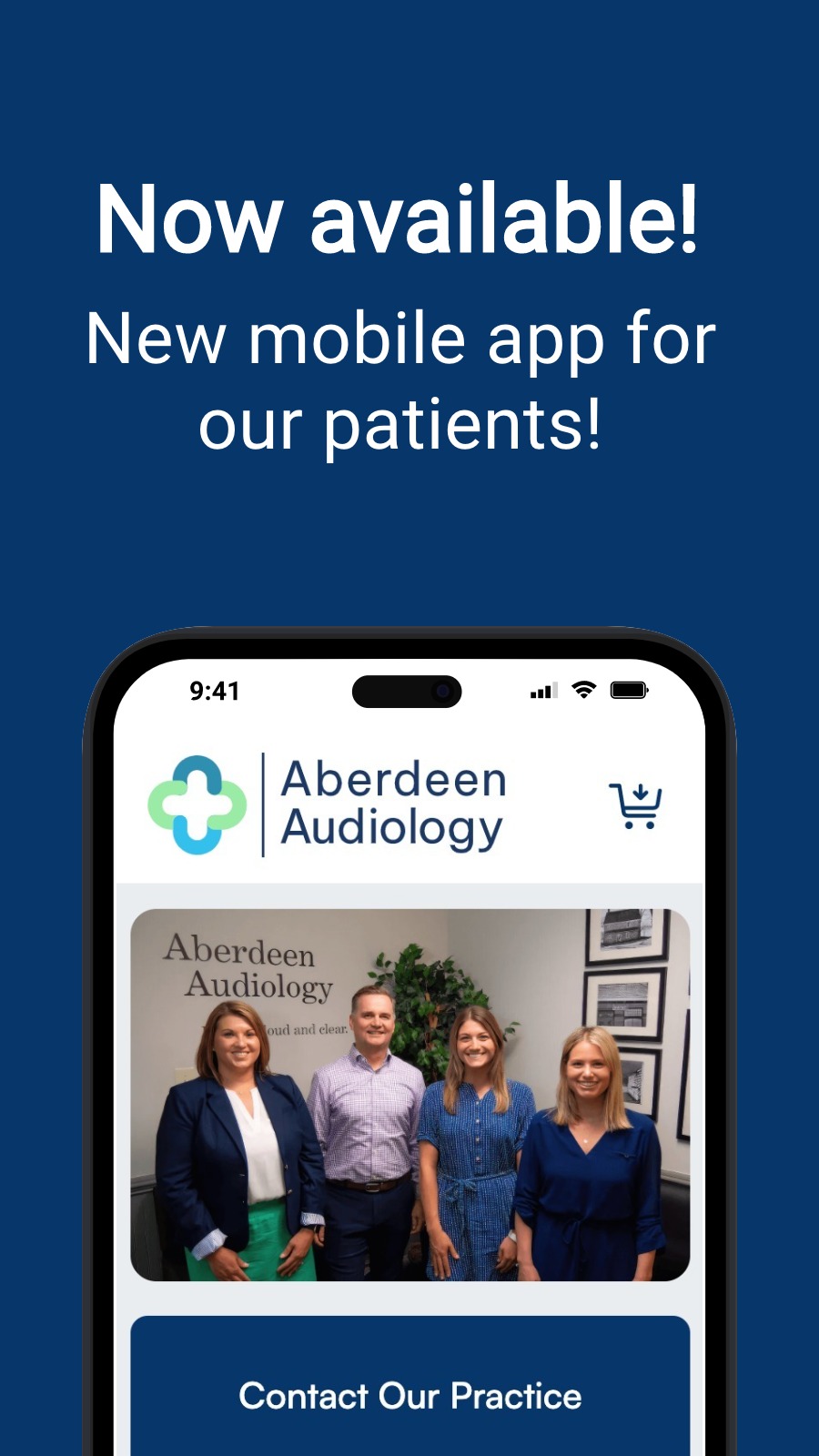 Now available! - New mobile app for our patients!