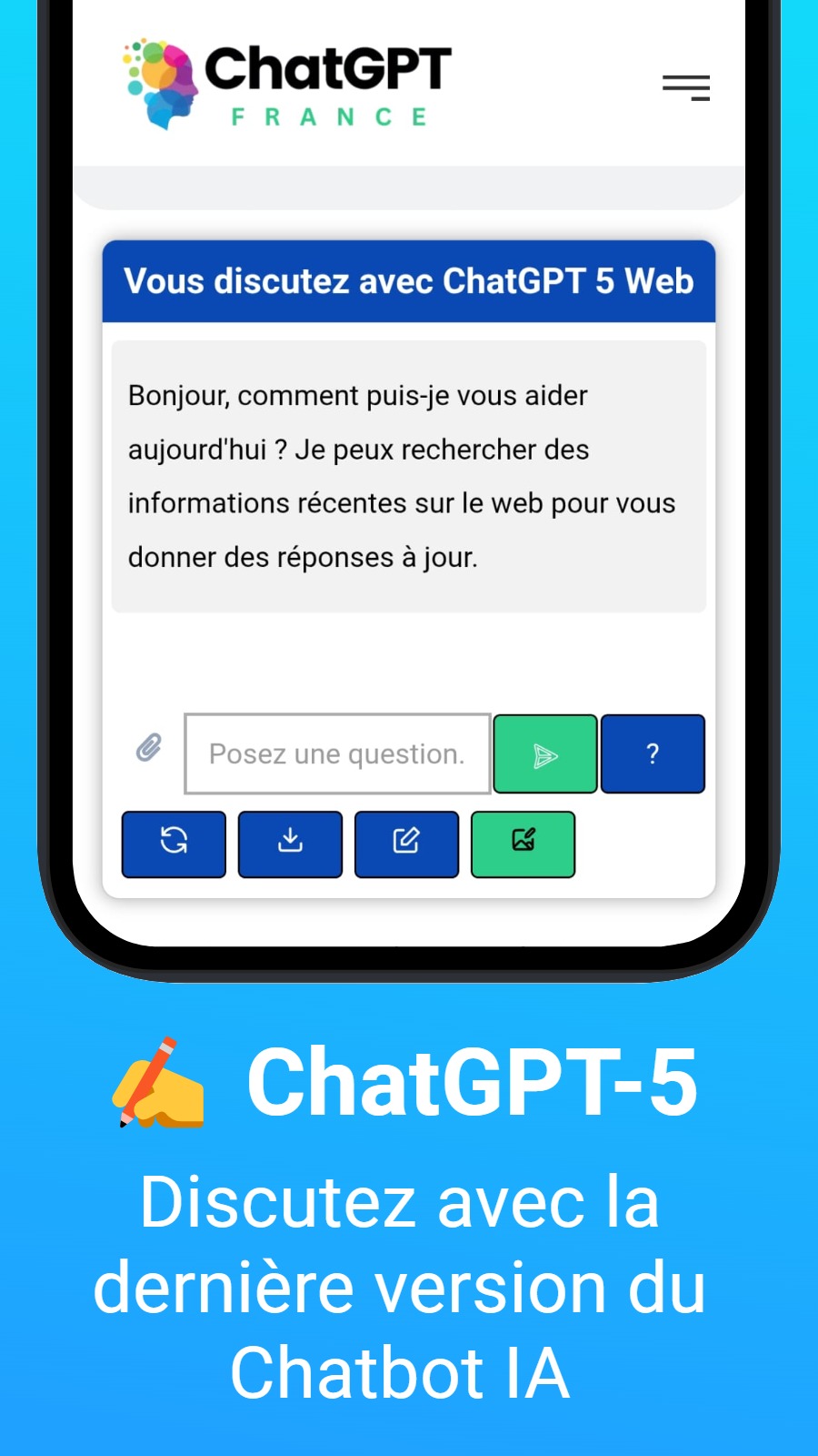 ✍️ ChatGPT-5 - Discutez avec la dernière version du Chatbot IA