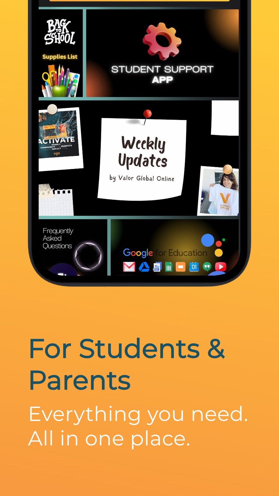 For Students & Parents - Everything you need. All in one place.