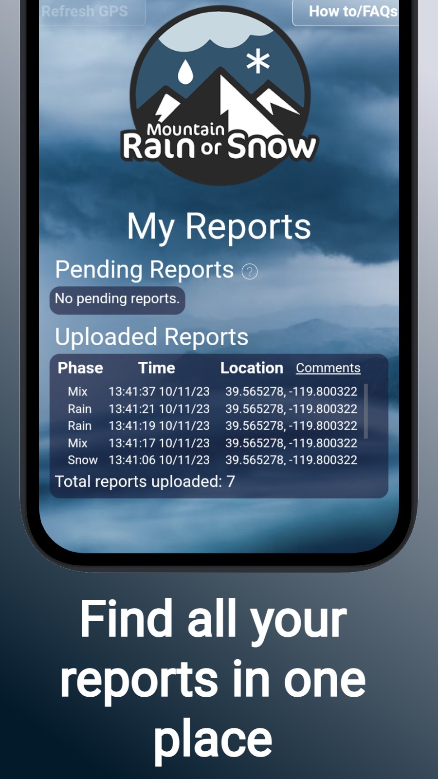 Find all your reports in one place