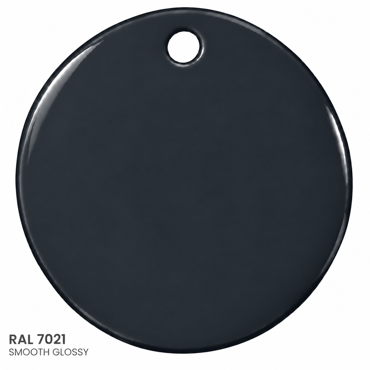 RAL 7021 SMOOTH GLOSSY