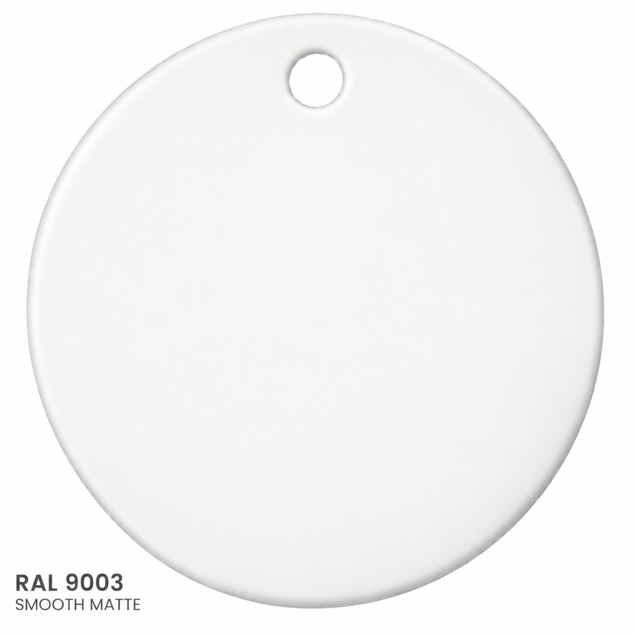 RAL 9003 SMOOTH MATTE