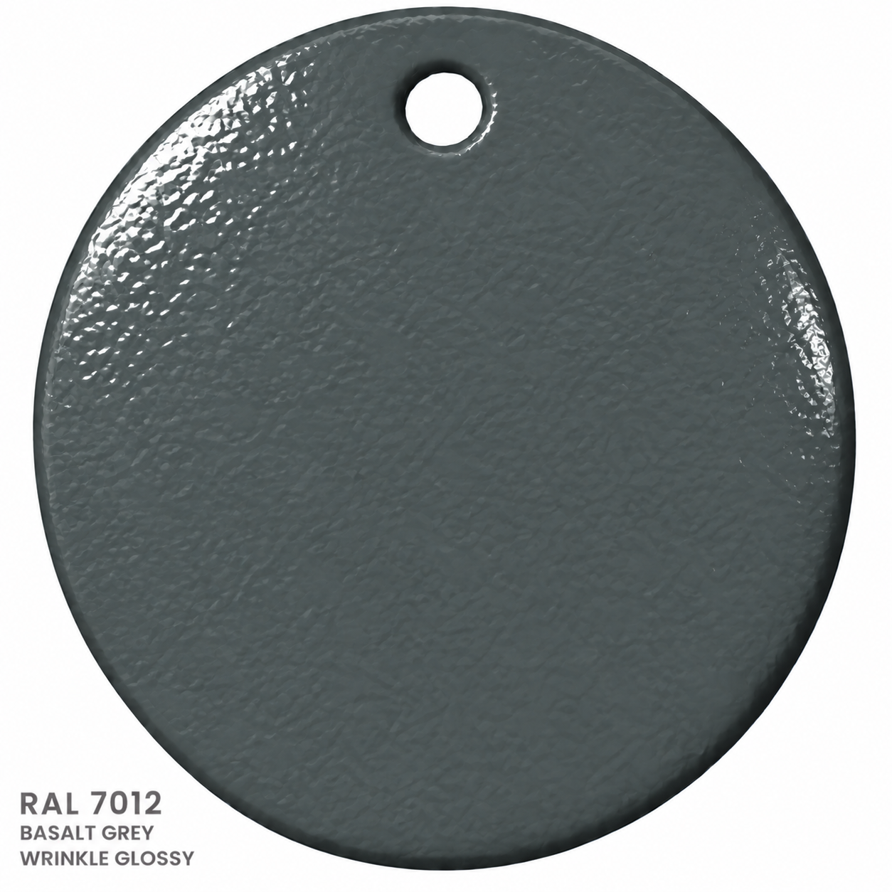 RAL 7012 WRINKLE GLOSSY