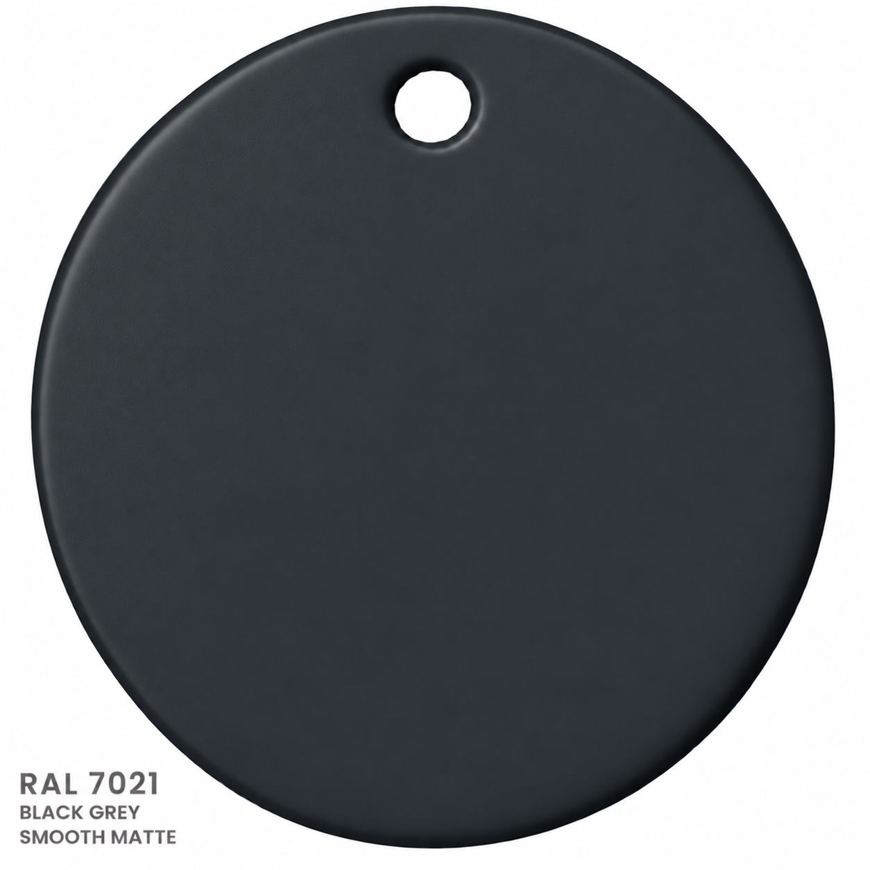 RAL 7021 SMOOTH MATTE
