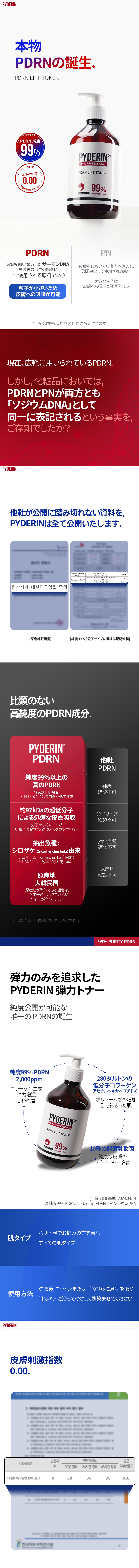 PDRN Lift Toner (500ml) 상세 이미지