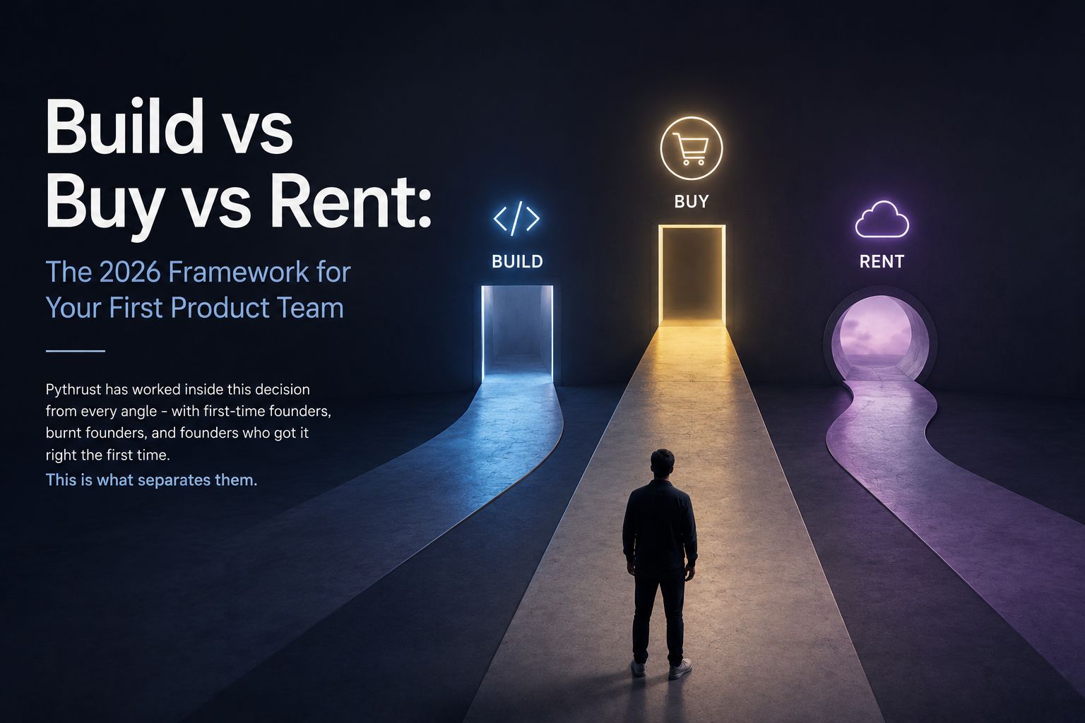 Build vs Buy: The 2026 Framework for Your First Product Team