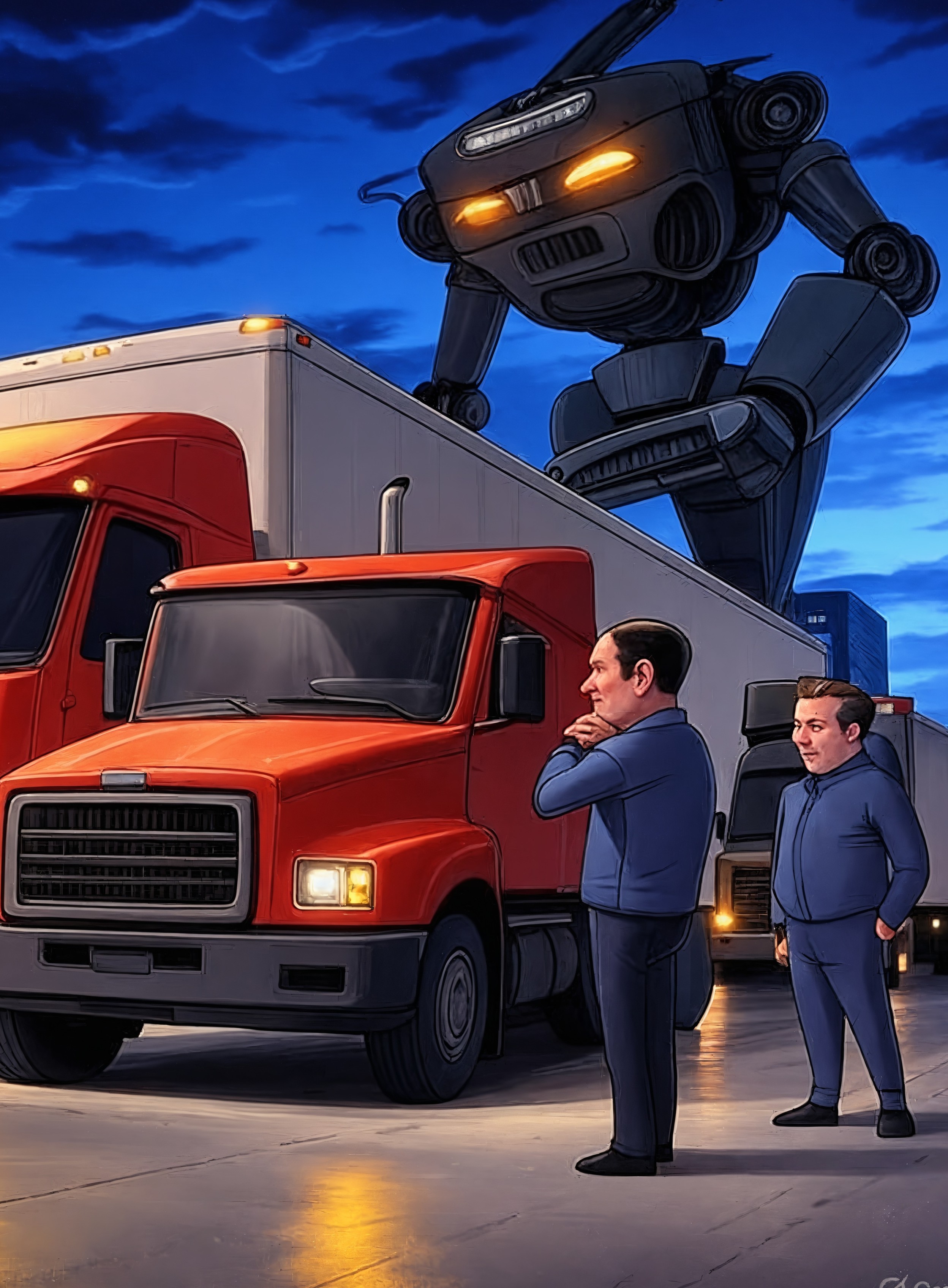 Cyber Thieves Hijack Trucks While AI Hunts Browser Bugs