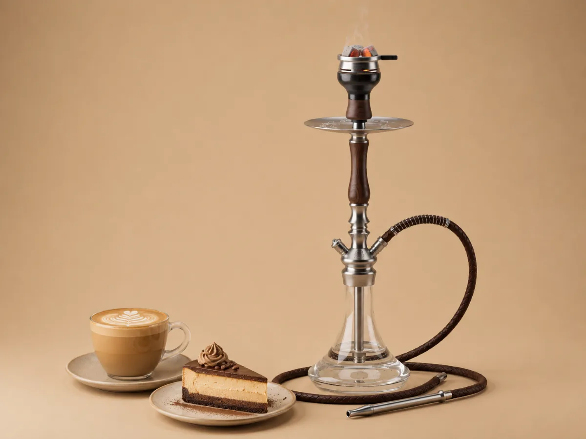 شيشة + مشروب + حلوى