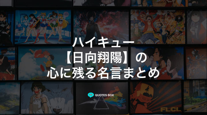 「日向翔陽」の名言16選！泣ける感動の名セリフやかっこいい名セリフを紹介！