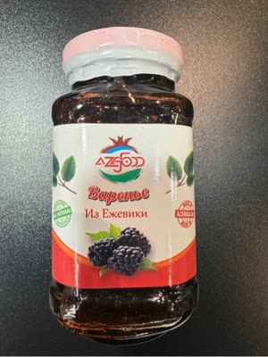 Натуральные варенье из ежевики 