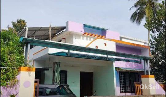 5 cent and House for sale at near Kollam Perumbuzha.