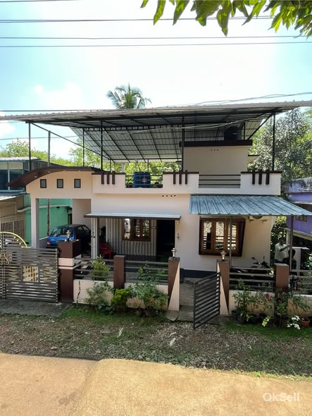 7 cent,1200 sqft House for sale at Eliyarakkal_Aruvappulam,Pathanamthitta