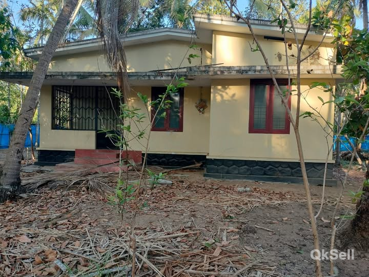 25 cent land and 2 bhk house for sale at Chavakkad Blangad beach in Thrissur