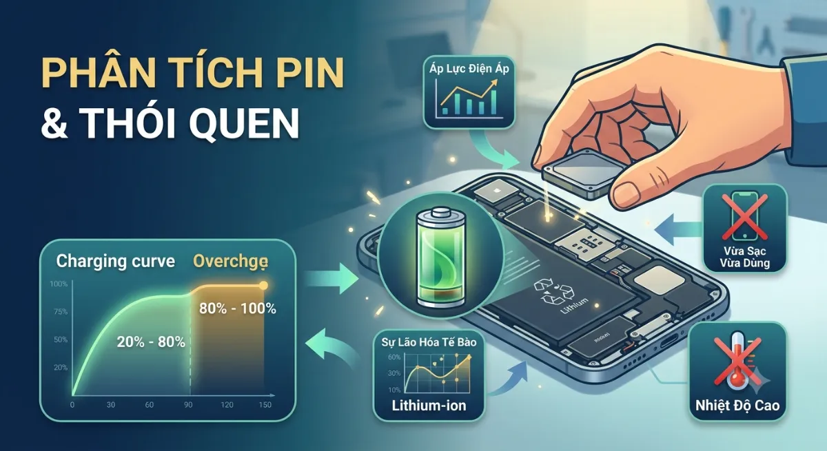 Hướng Dẫn Cách Sạc Pin Điện Thoại Mới Đúng Chuẩn 2026