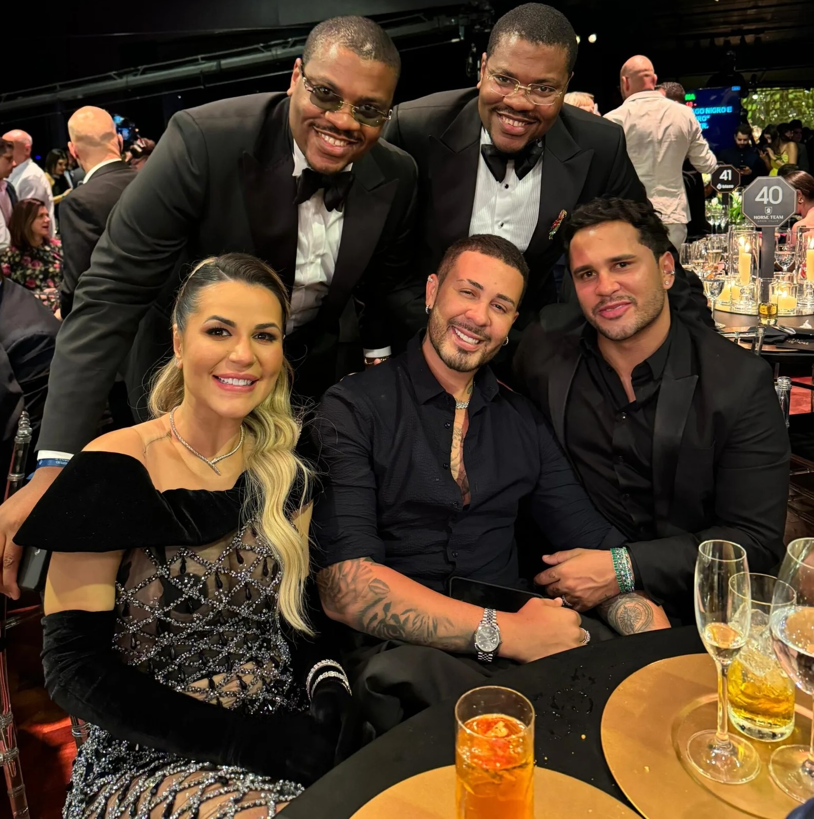 Clénio e Clésio Gomes participam da quarta edição do leilão do Instituto Neymar Jr