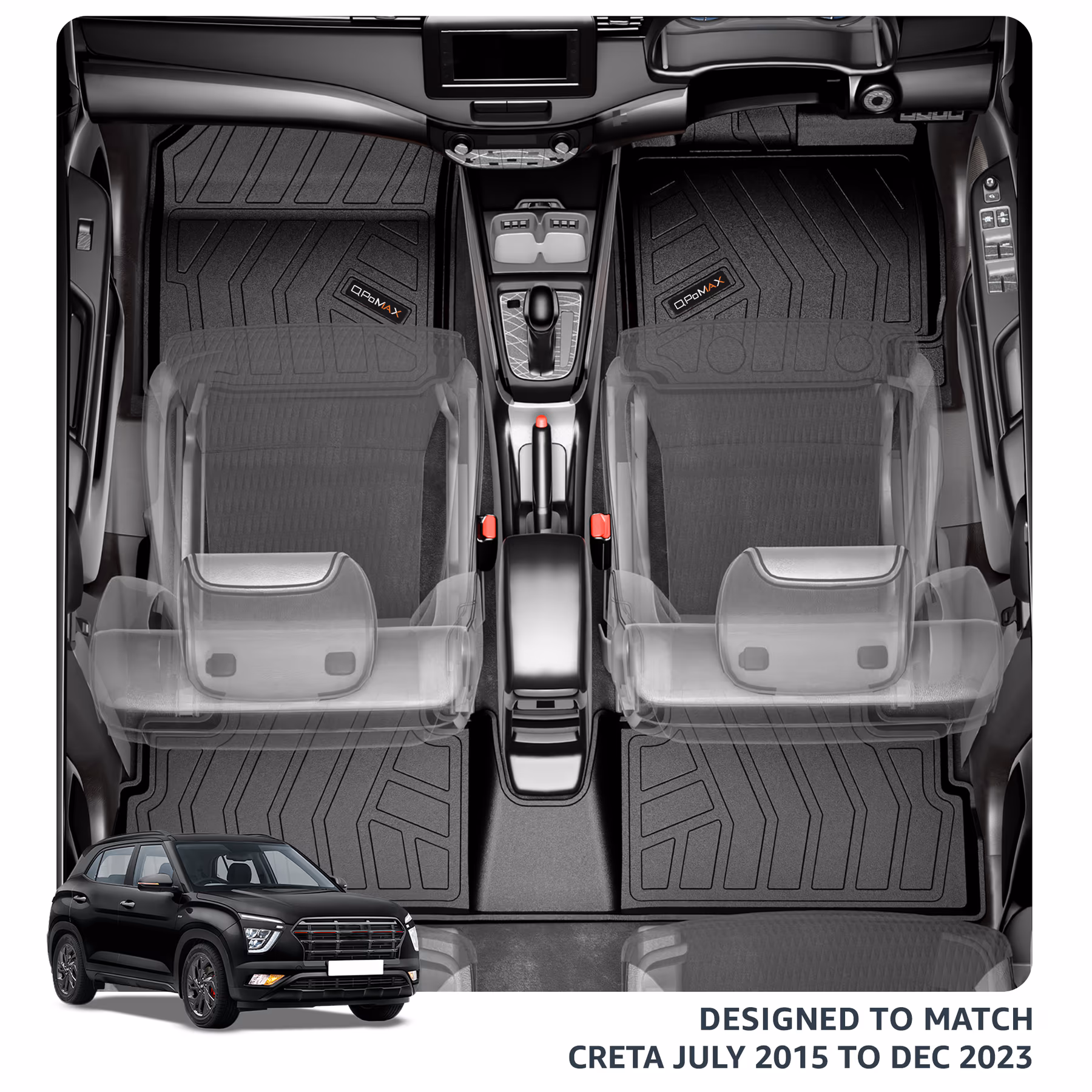 Creta Car Floor Mats thumbnail 2