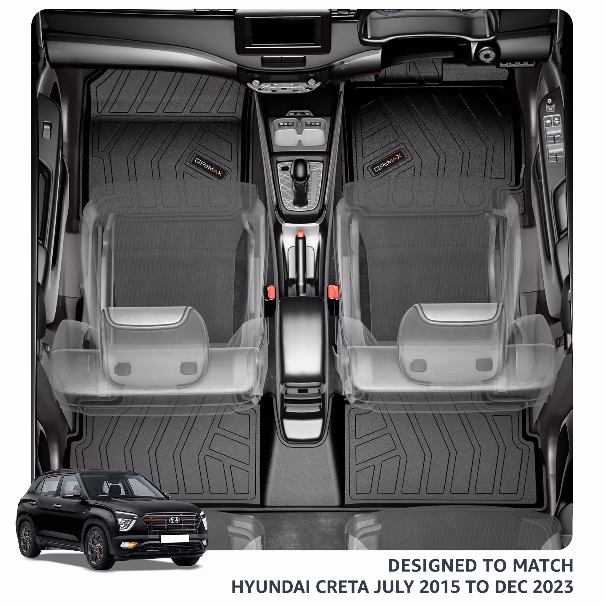 Creta Car Floor Mats thumbnail 2
