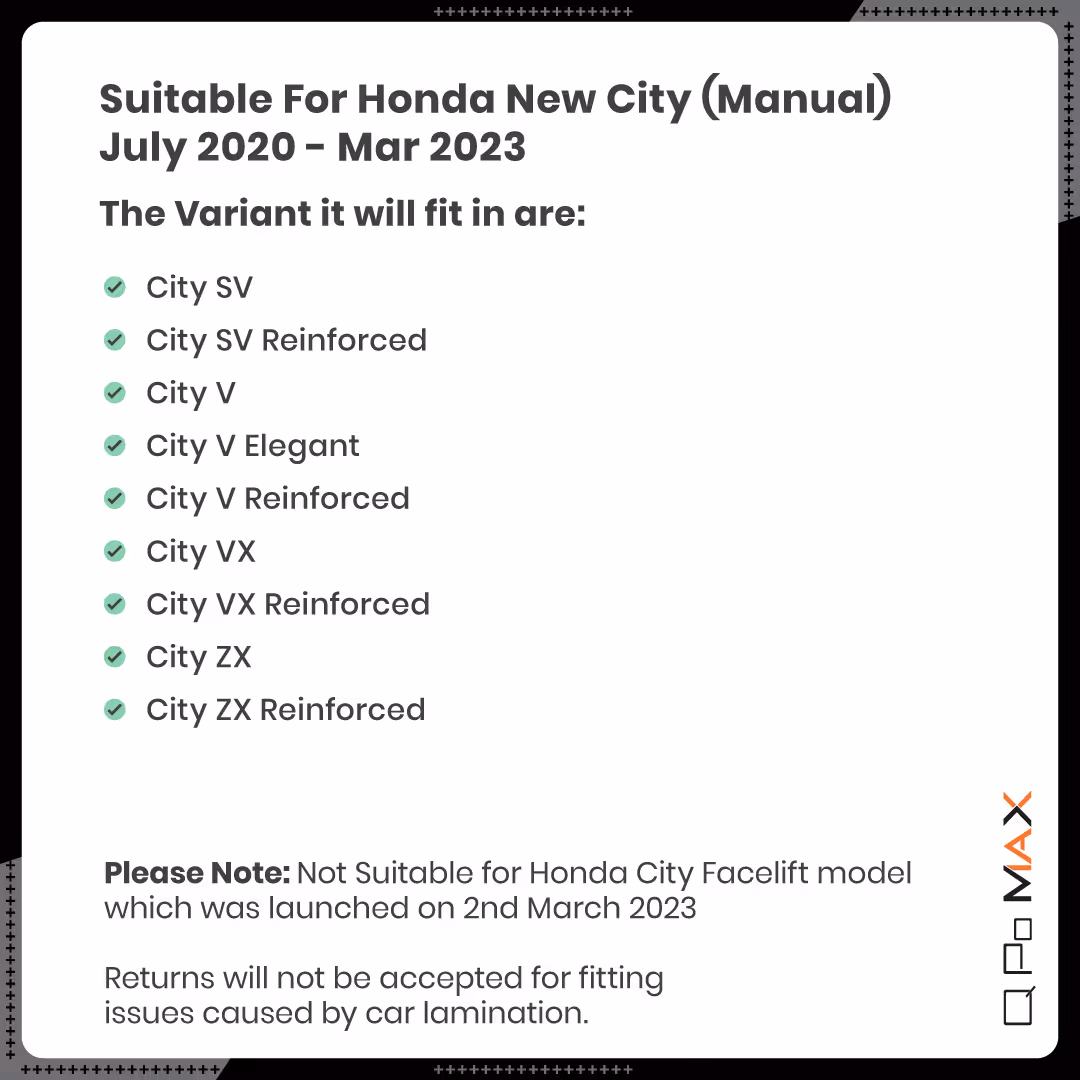 City Manual Car Floor Mats thumbnail 6