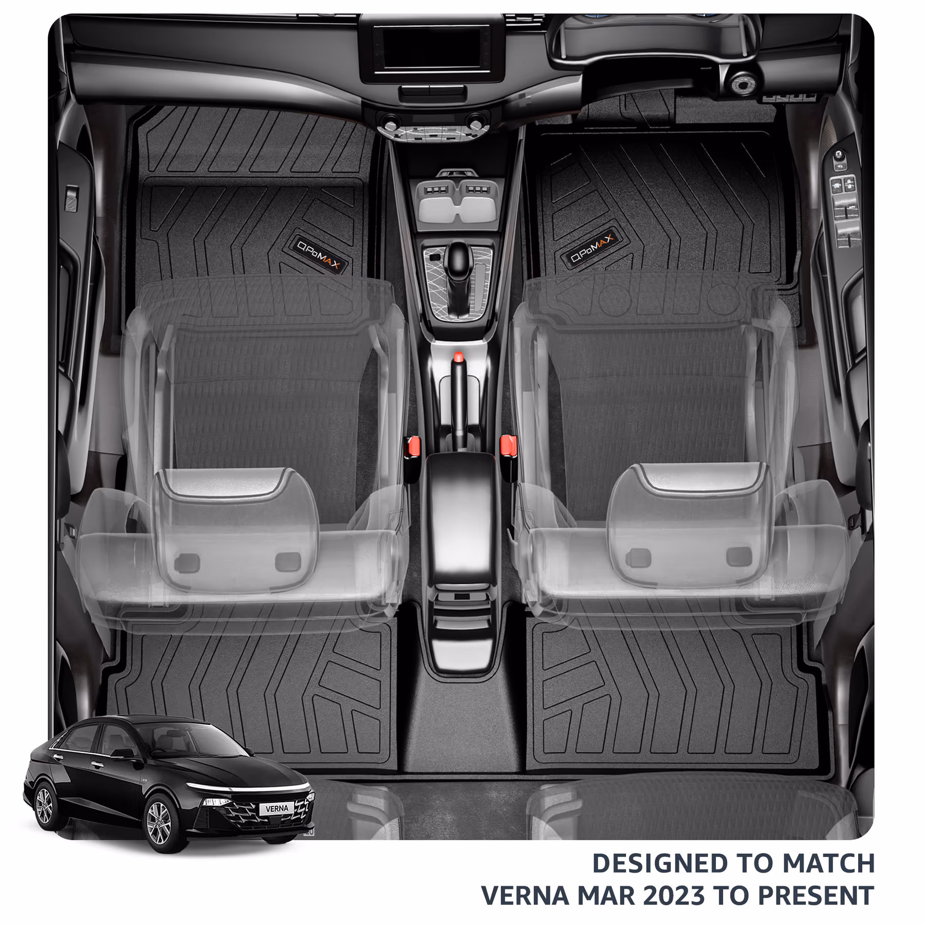 Verna Car Floor Mats thumbnail 2