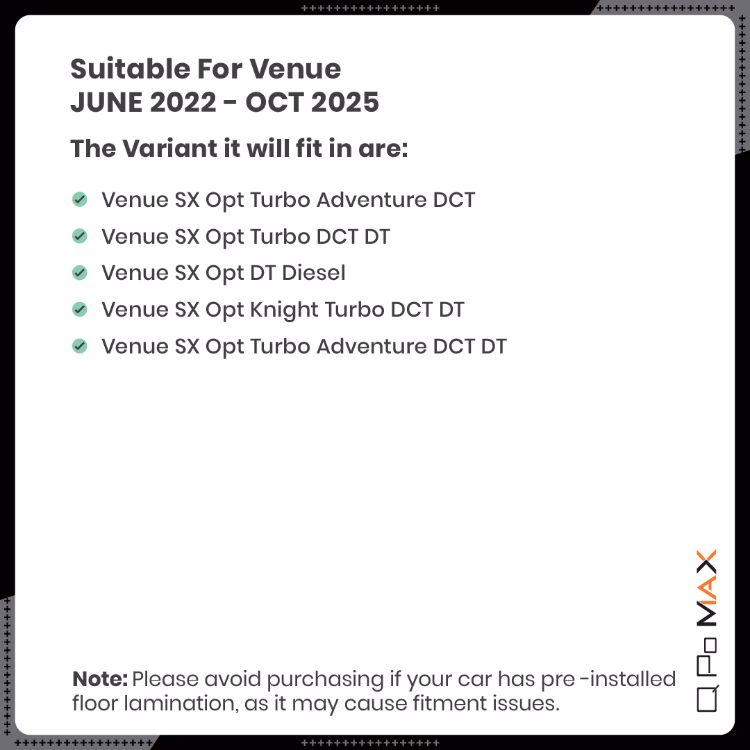 Venue Car Floor Mats thumbnail 6