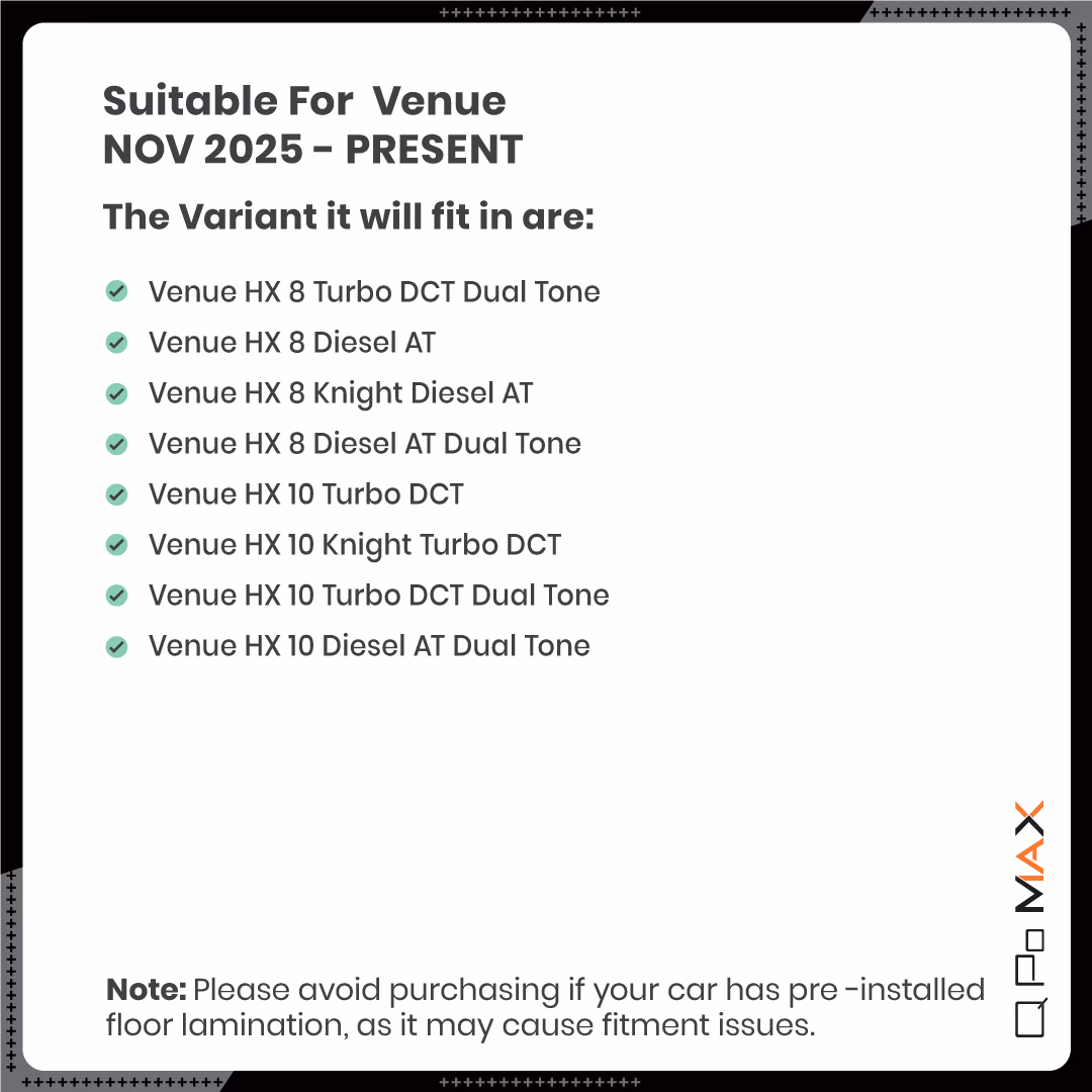 Venue Car Floor Mats thumbnail 6