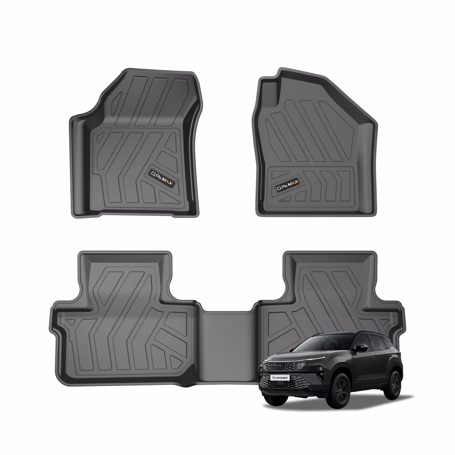 Harrier Facelift Manual Car Floor Mats thumbnail 1
