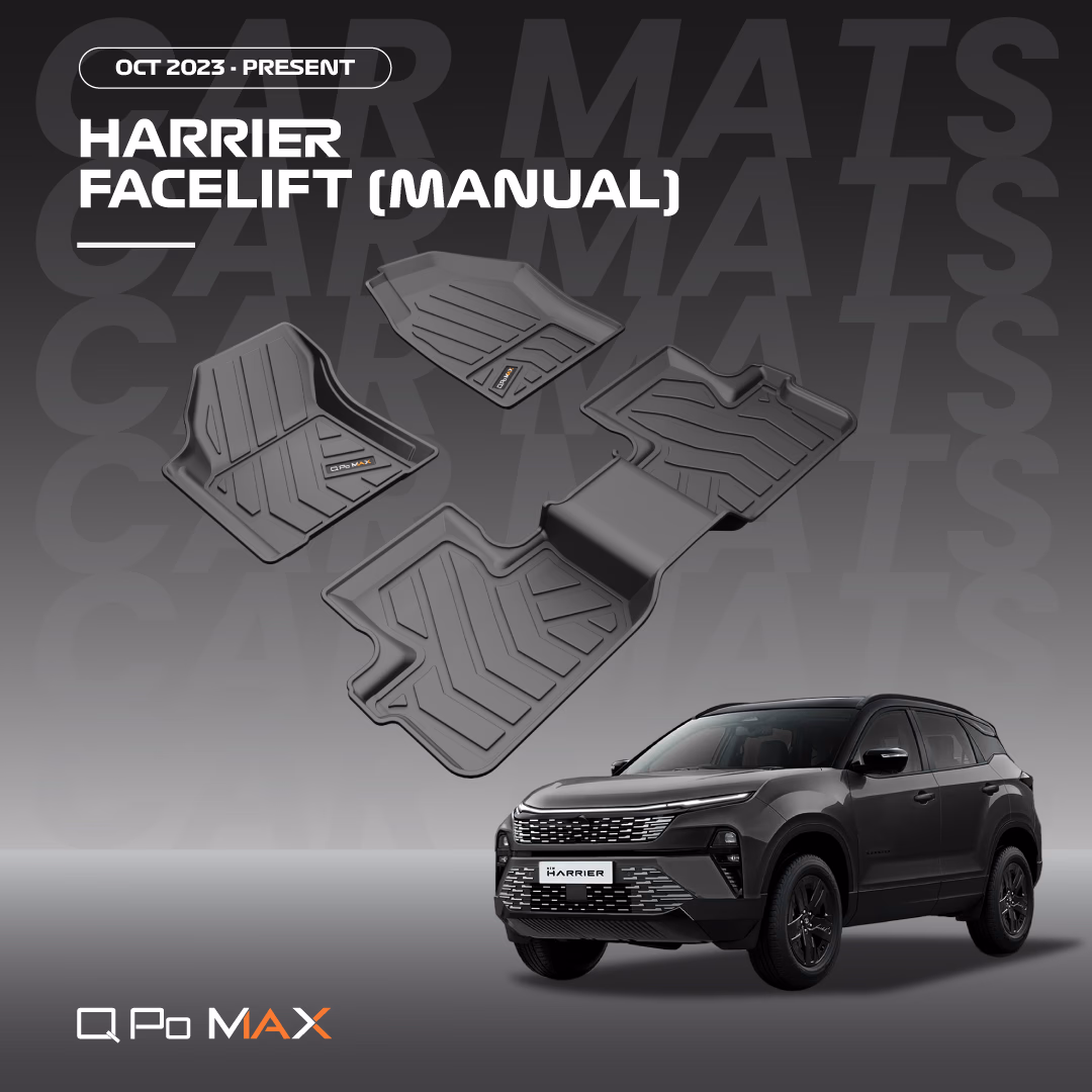 Harrier Facelift Manual Car Floor Mats thumbnail 3