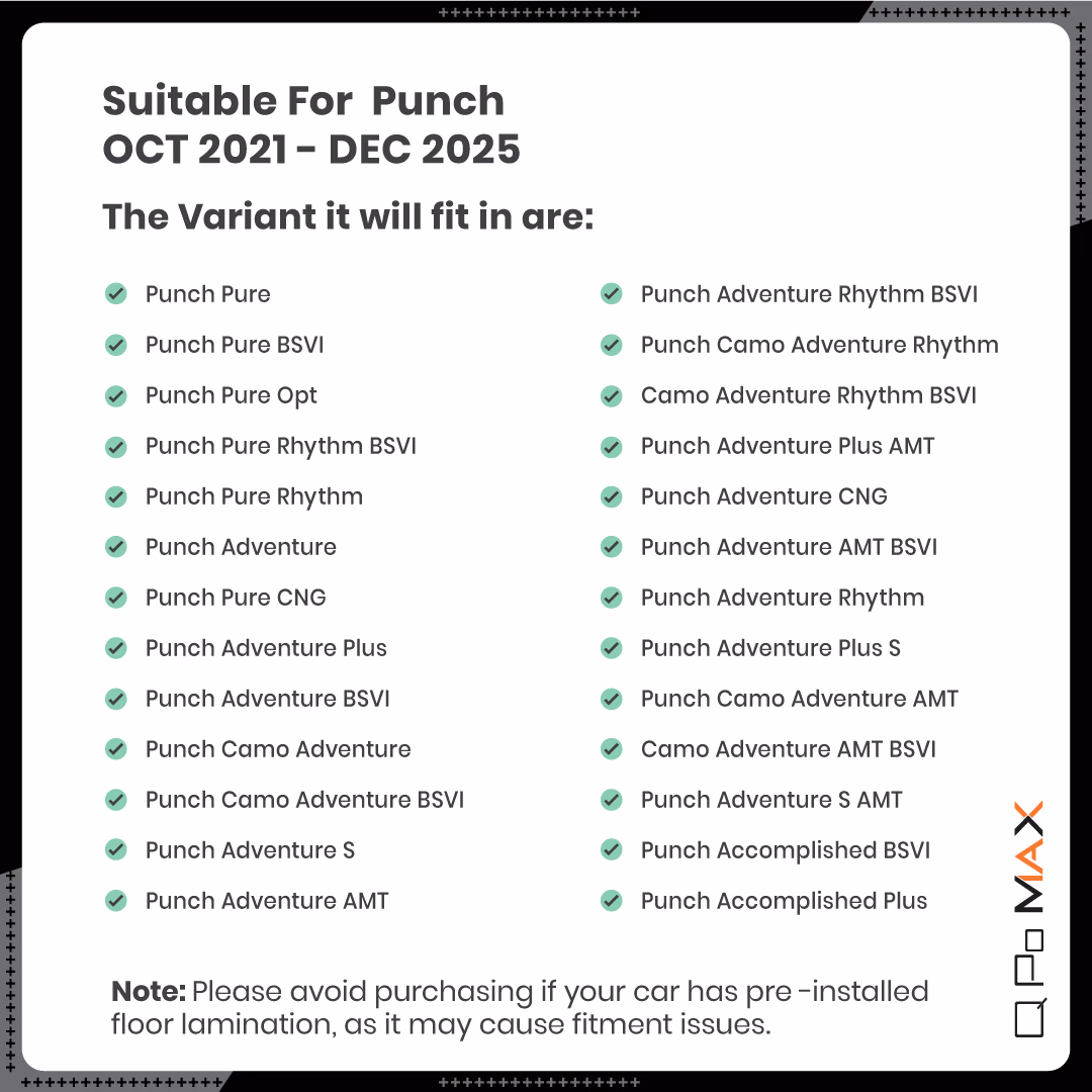 Punch Car Floor Mats thumbnail 5