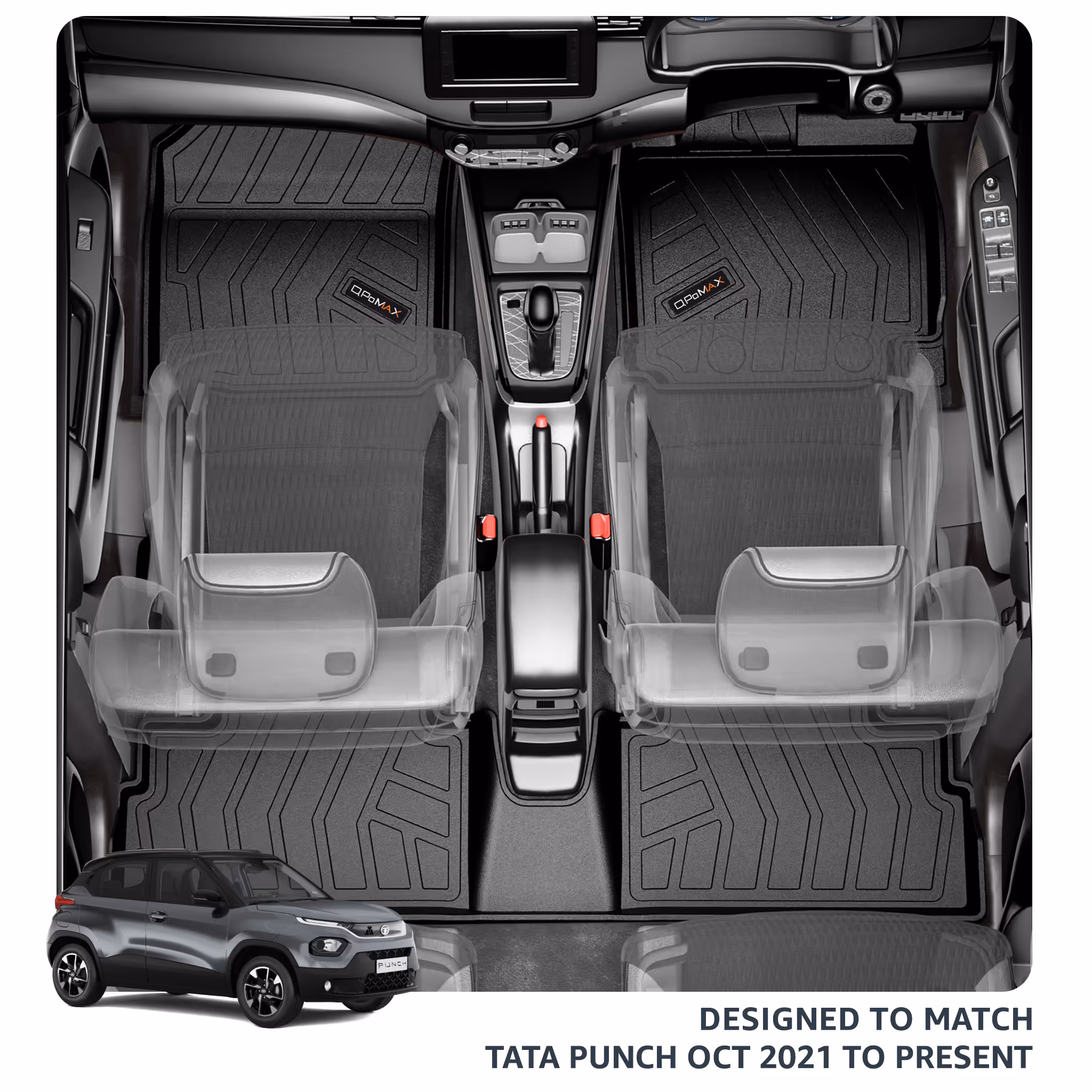 Punch Car Floor Mats thumbnail 2