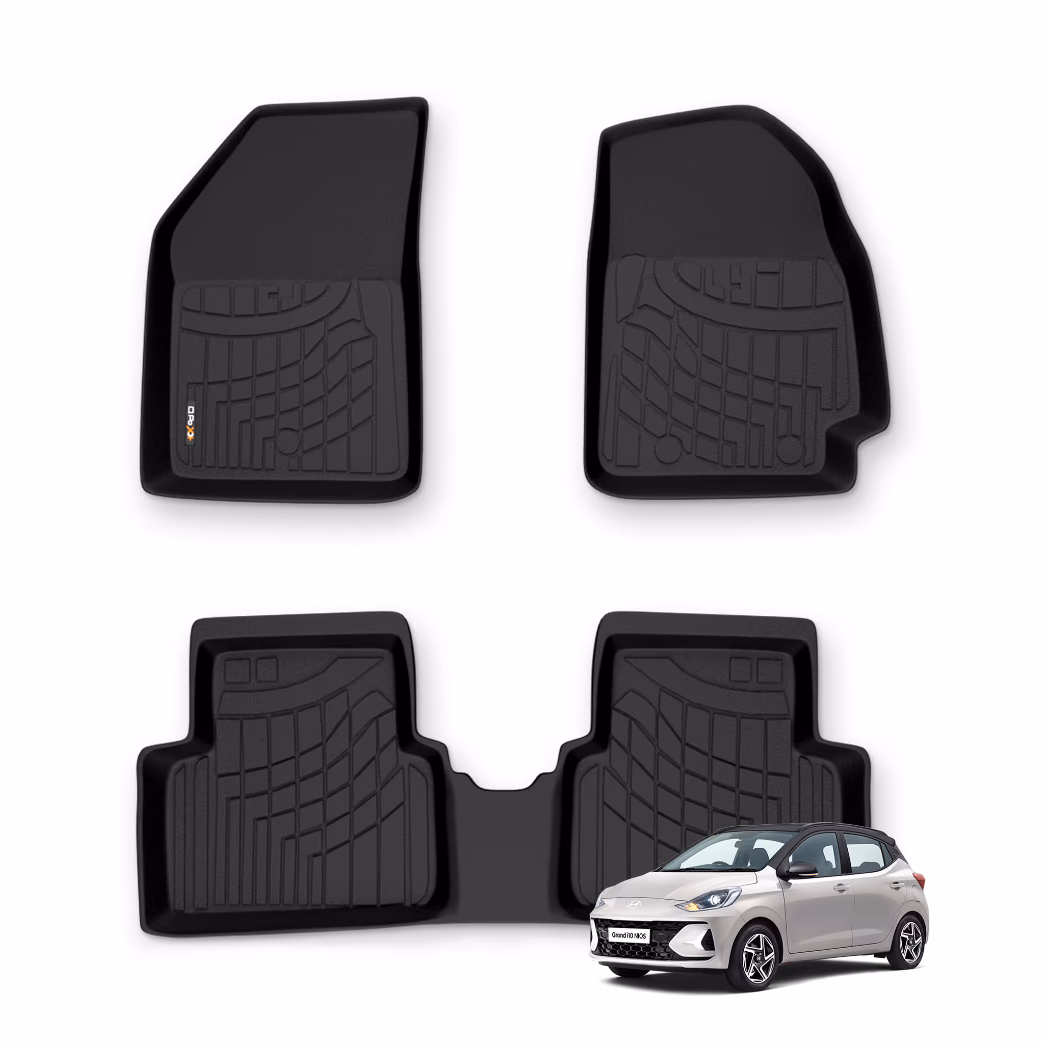 i10 Grand Car Floor Mats thumbnail 1