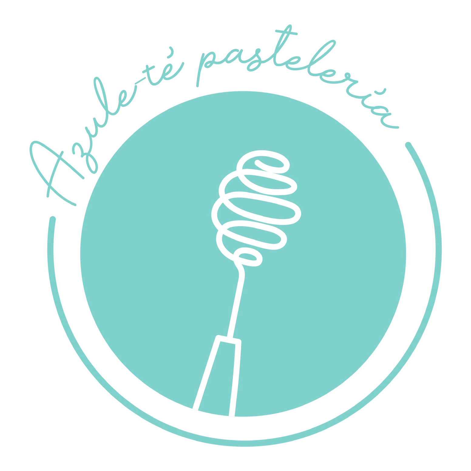 Logo de azule-té pasteleria