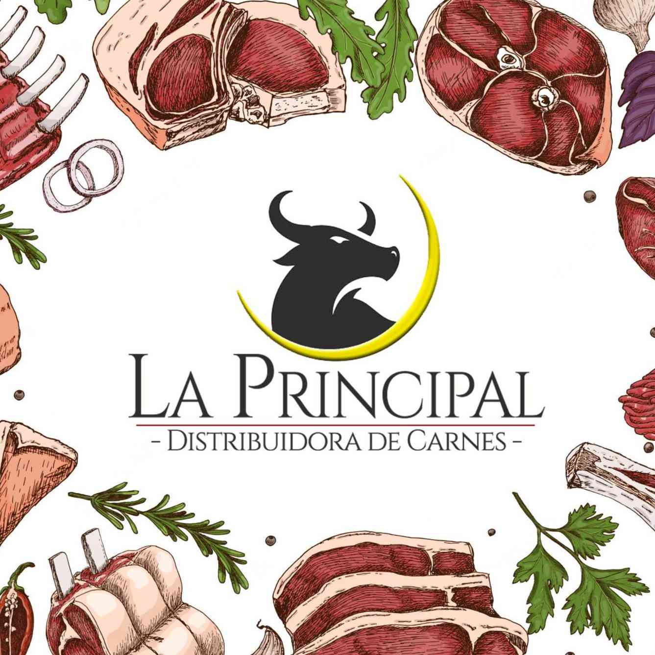 Logo de Carnes La Principal