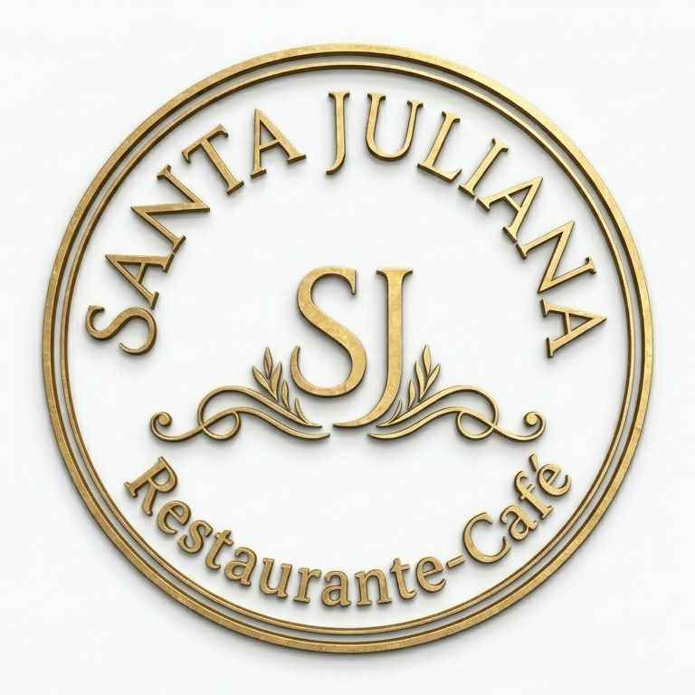 Logo de santa juliana restaurante