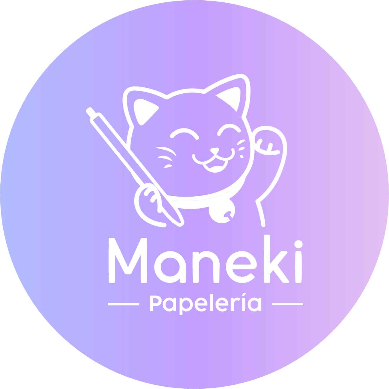 Logo de Maneki Papelería