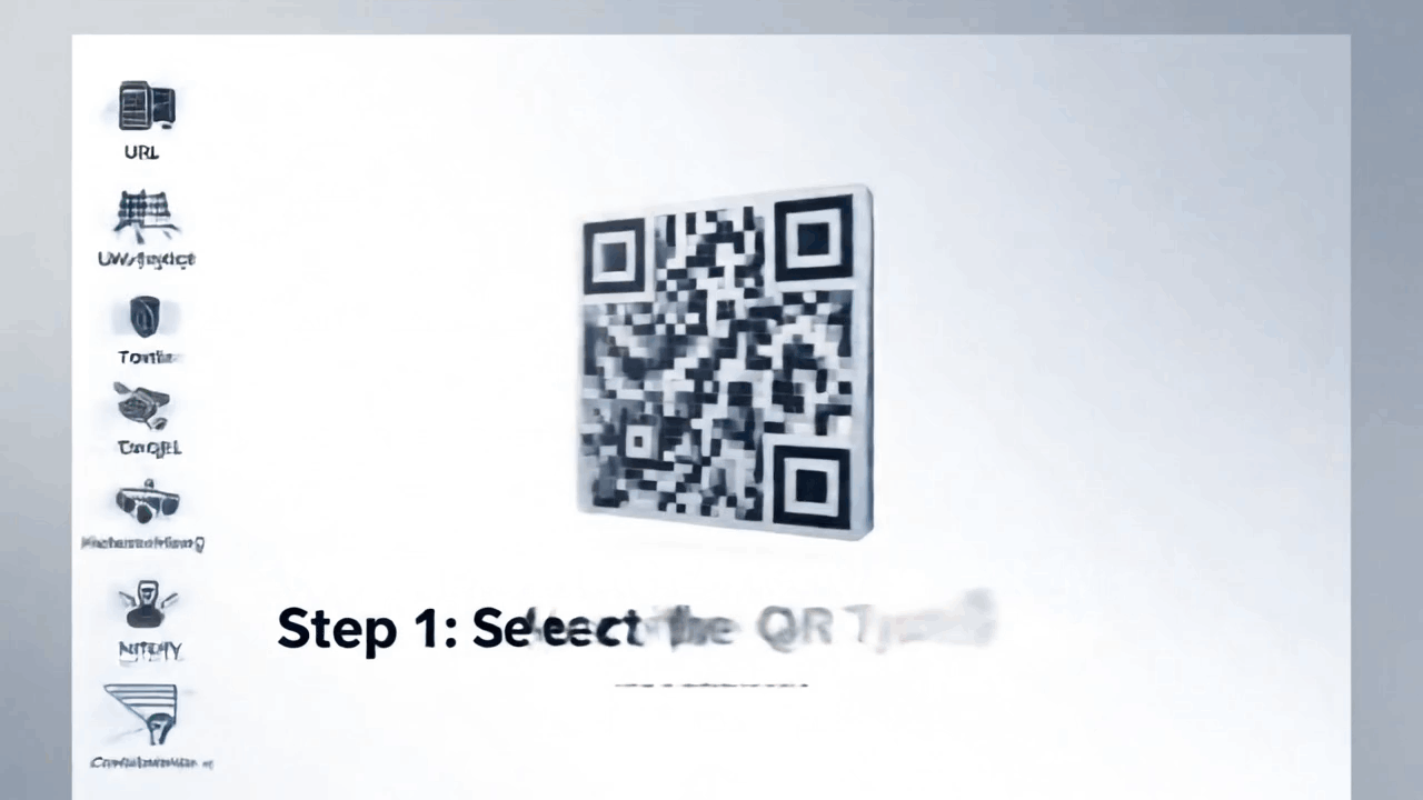 How to create QR code steps