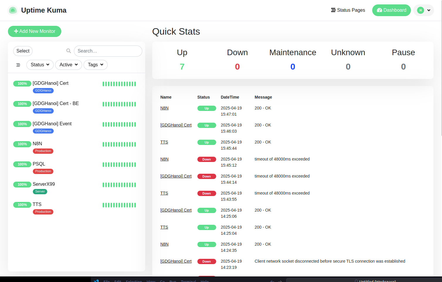 ["Uptime Kuma Dashboard"]