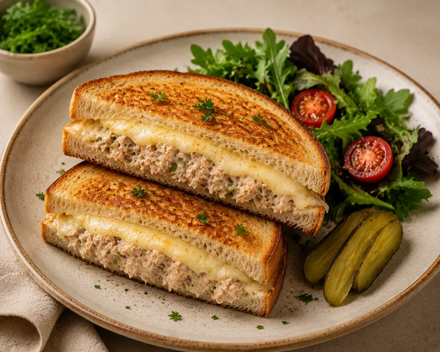 Tuna Melt Sandwich