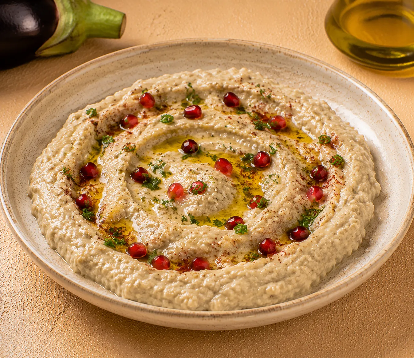 Mutabbal Eggplant