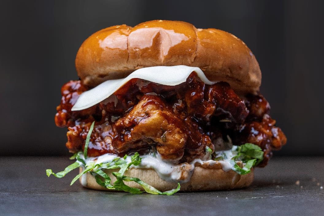 Crispy BBQ Chicken Burger